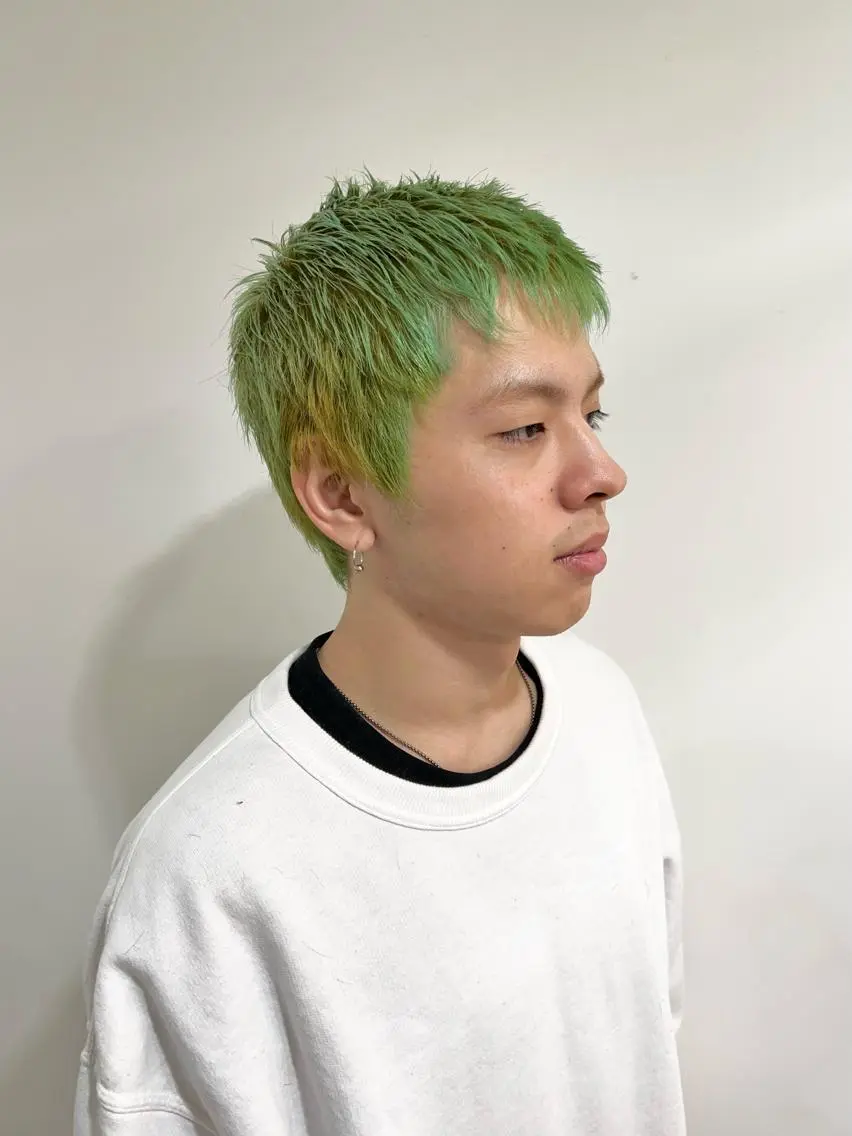 ショート カラー メンズ バズカット 竹内 康浩のヘアスタイル