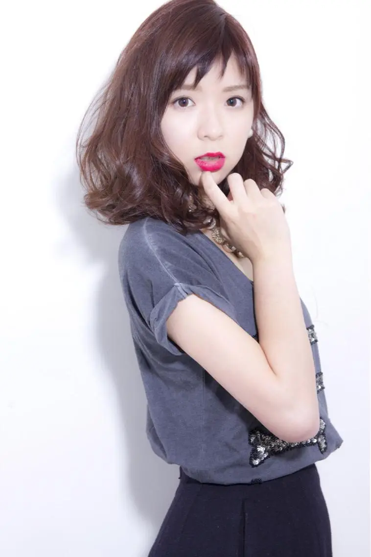ミディアム 衣笠 雅俊のヘアスタイル