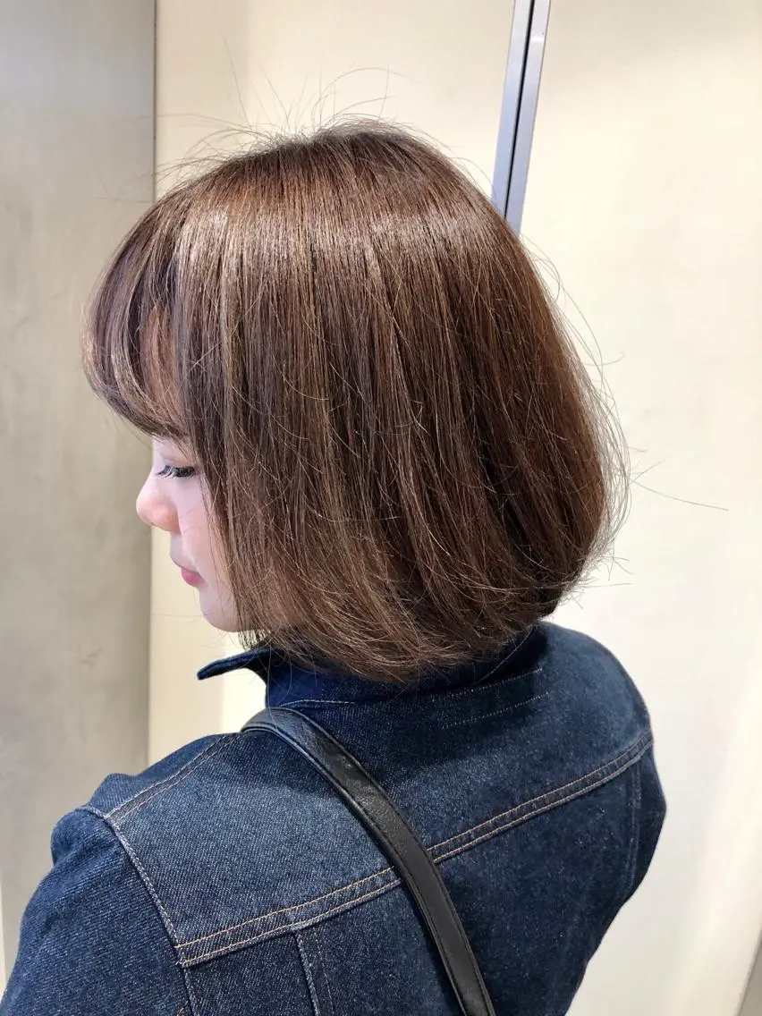 ショート カラー ベージュカラー 店長 小池アキトのヘアスタイル