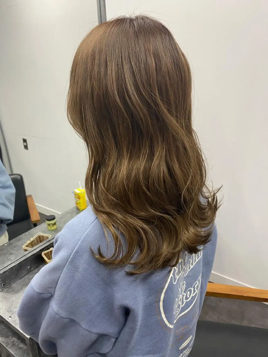 ロング 平田 広大のヘアスタイル