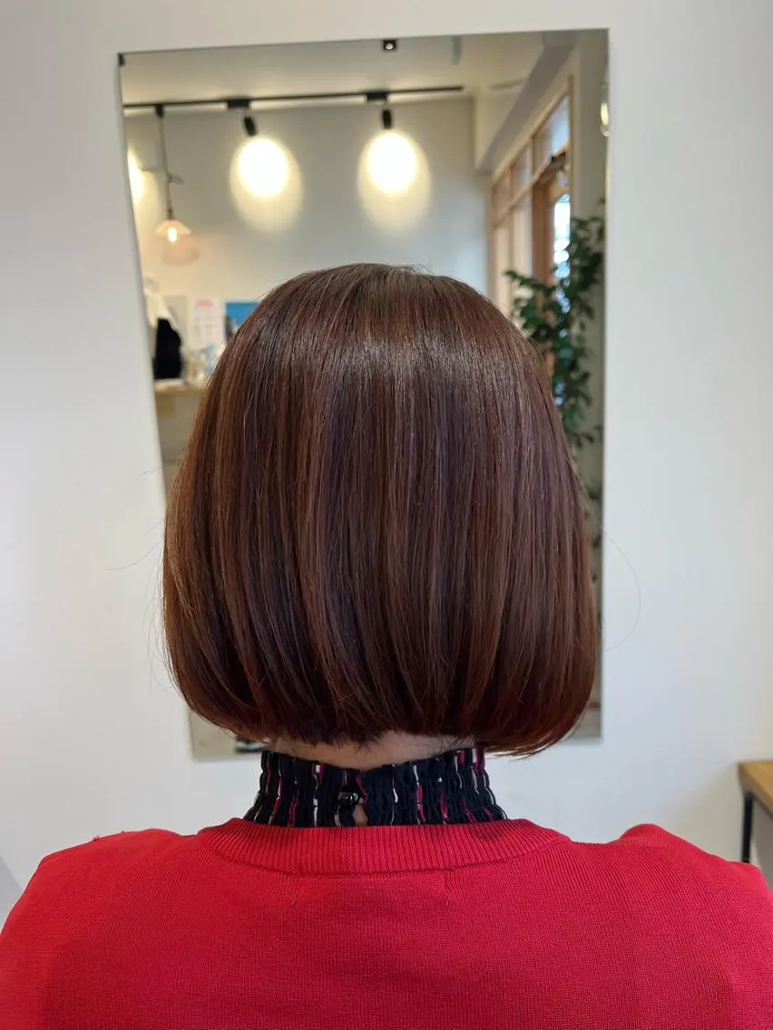 ミディアム カラー カット ヘアカラー 古谷 雄汰808naluのヘアスタイル