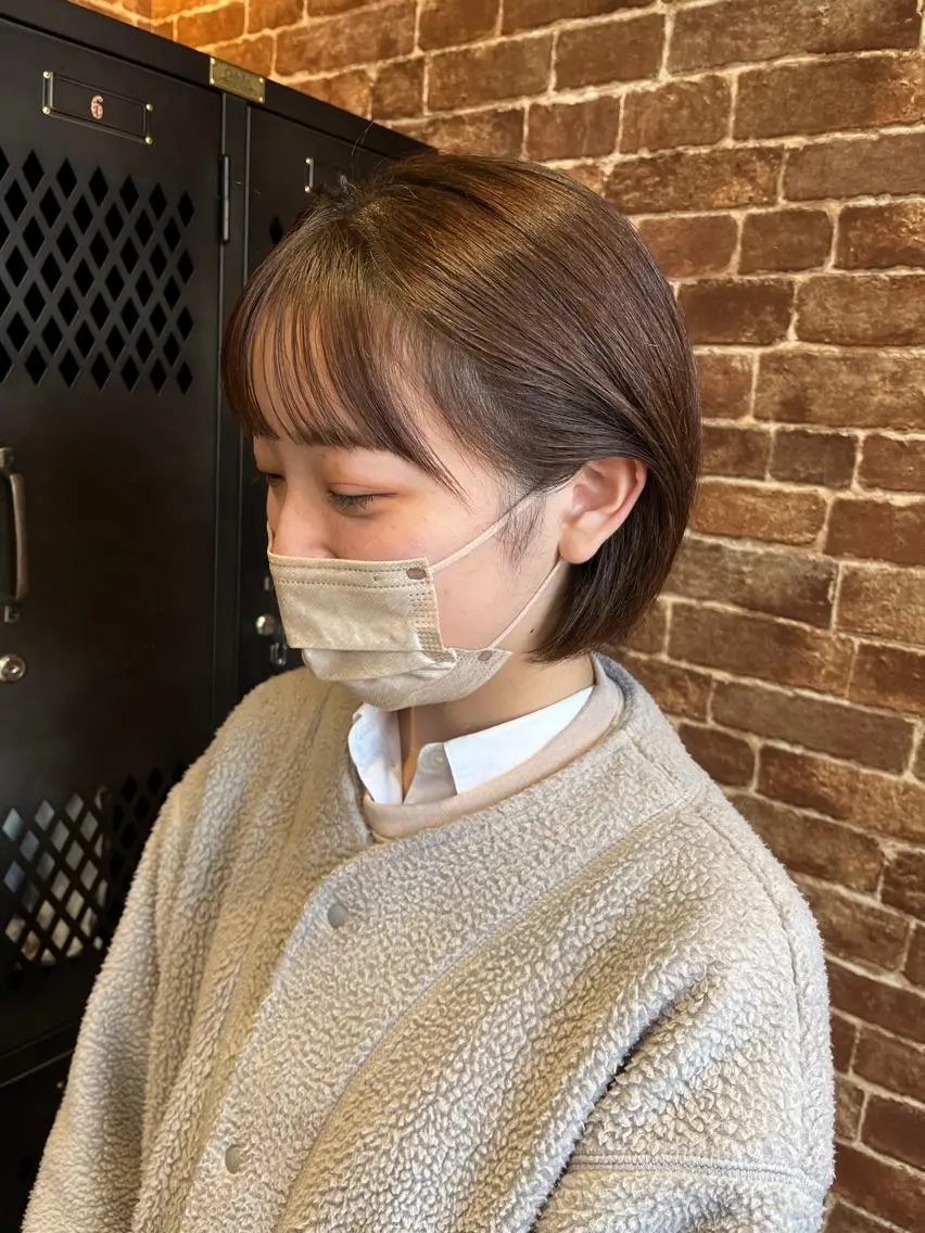 ショート カラー パーマ ヘアアレンジ メンズ キッズ ネイル マツエク・マツパ アイブロウ メンズブリーチ メンズハイライト メンズインナーカラー メンズ韓国風 ブリーチ 久木原 ゆりのヘアスタイル