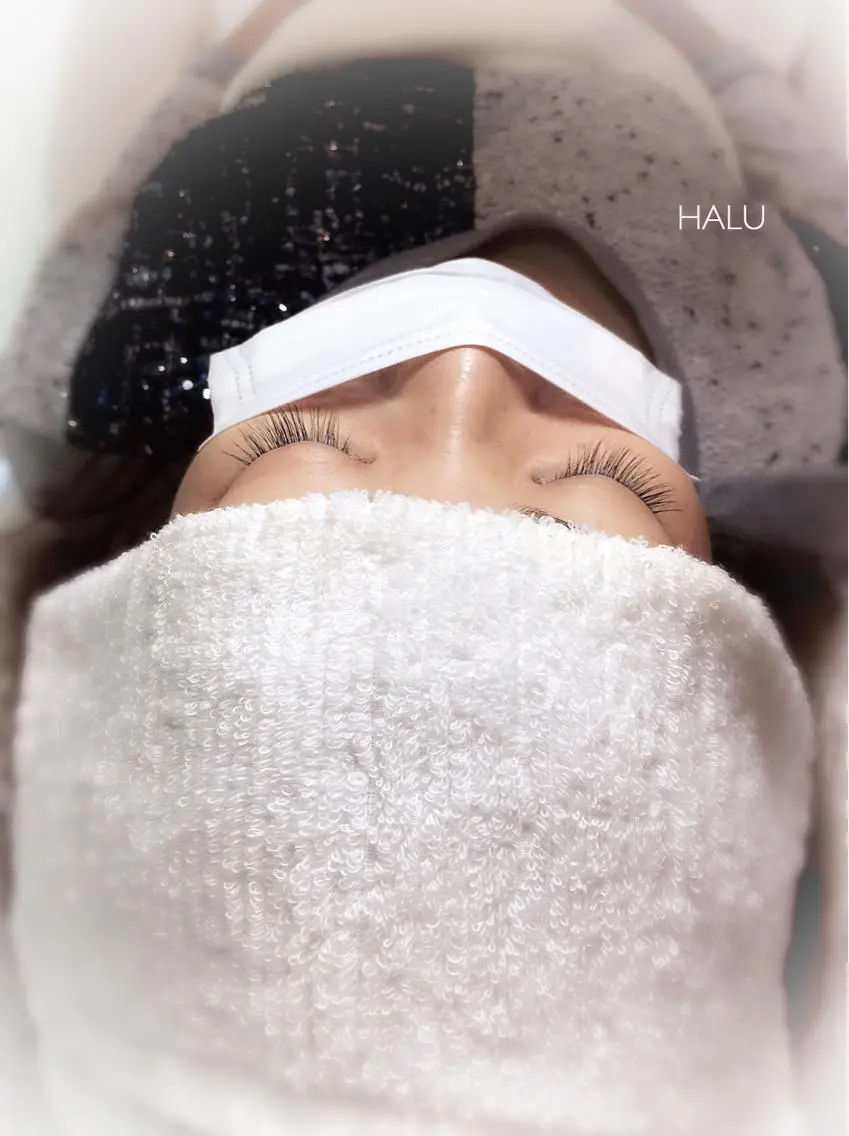 マツエク・マツパ Cカール HALU ハルのネイルデザイン