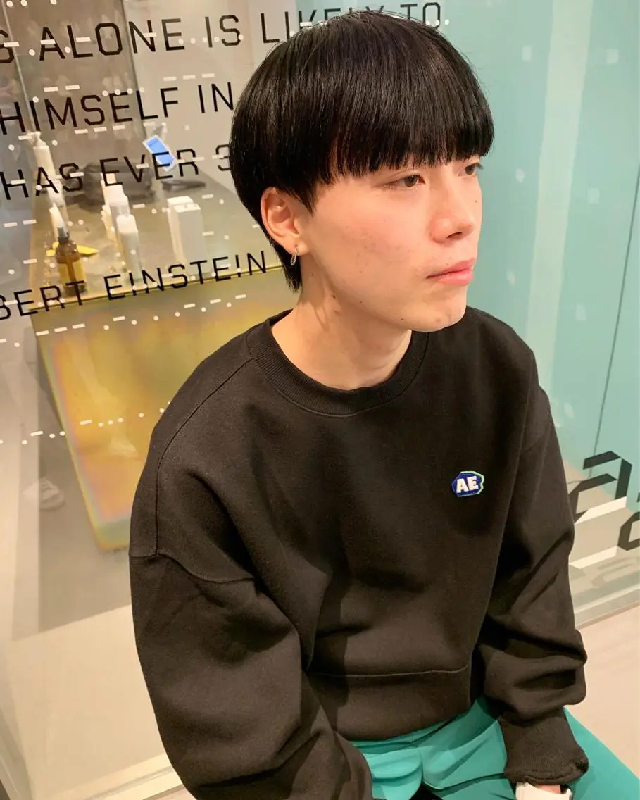 ショート メンズ マッシュ tension 【テンション】のヘアスタイル