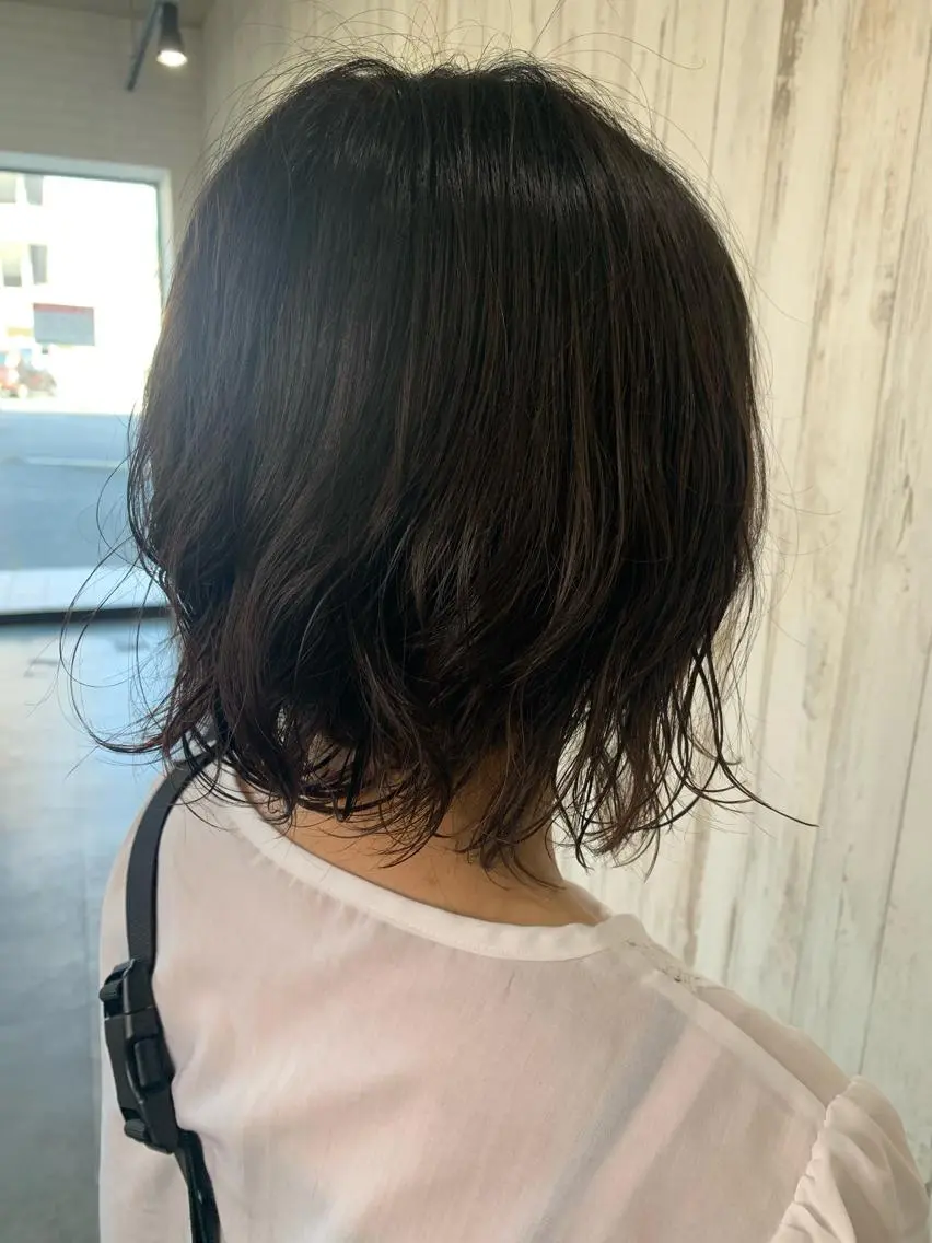 パーマ デジタルパーマ 河田 寧生のヘアスタイル
