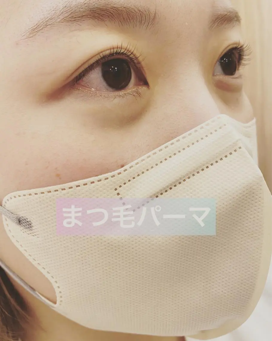マツエク・マツパ 束感まつ毛 パリジェンヌラッシュリフト 一重×まつ毛パーマ ワンホンマツエク 菊入明海/マツパ/眉 ワックスのマツエク・マツパデザイン