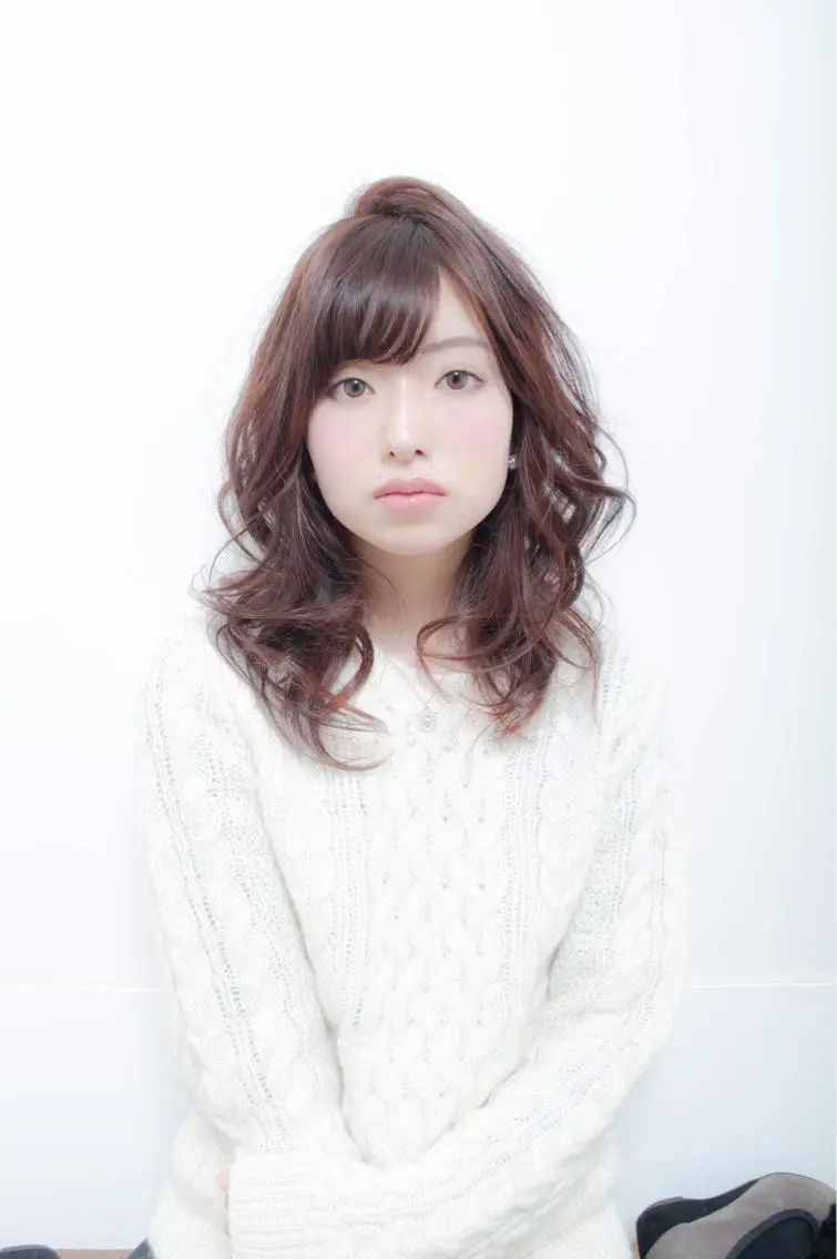 ミディアム カラー アッシュ ピンクカラー ハイトーン×髪質改善 KENTAのヘアスタイル
