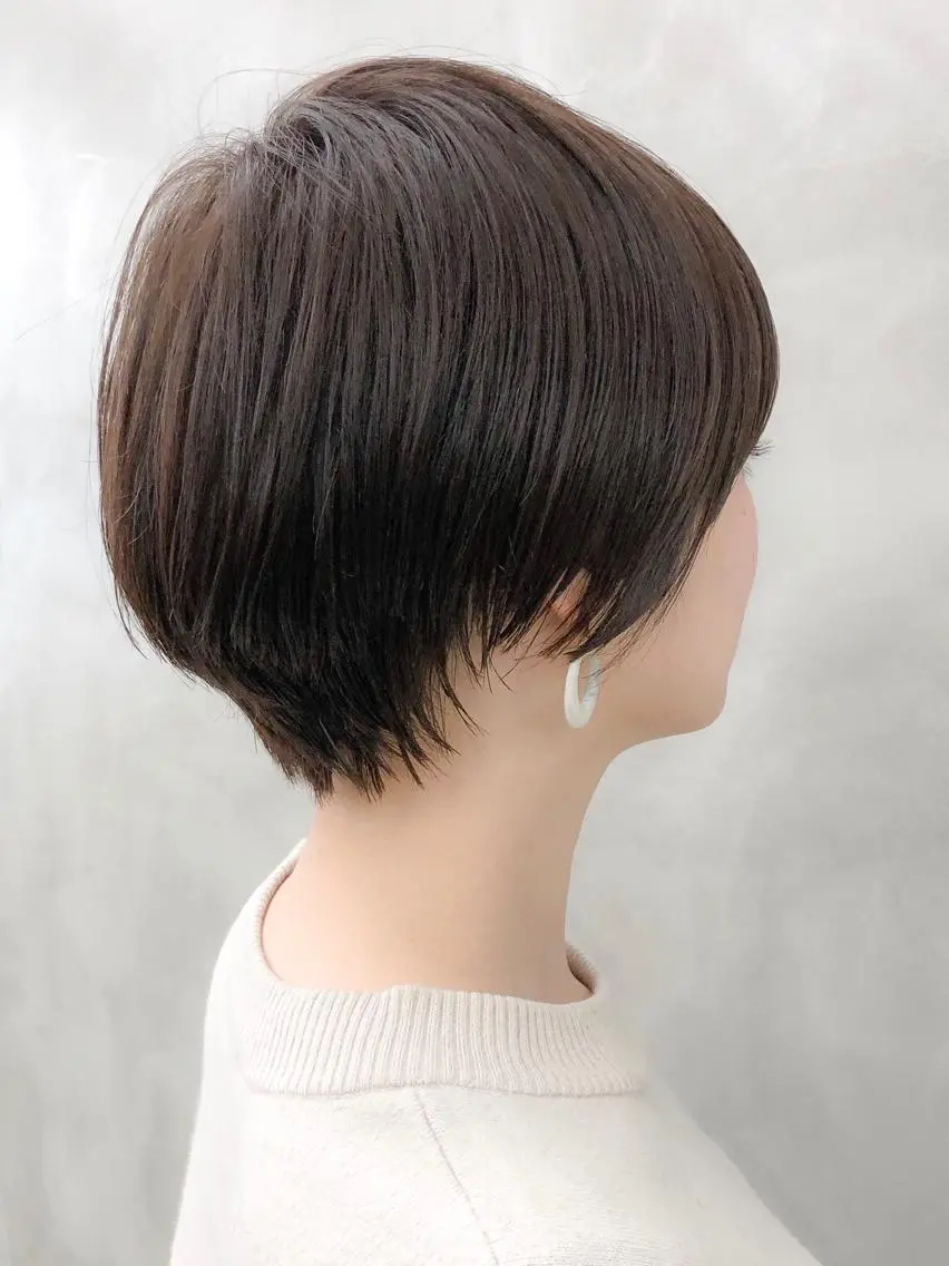 ショート 丸みショート ショートヘア ショート・ボブ 徳竹淳一のヘアスタイル