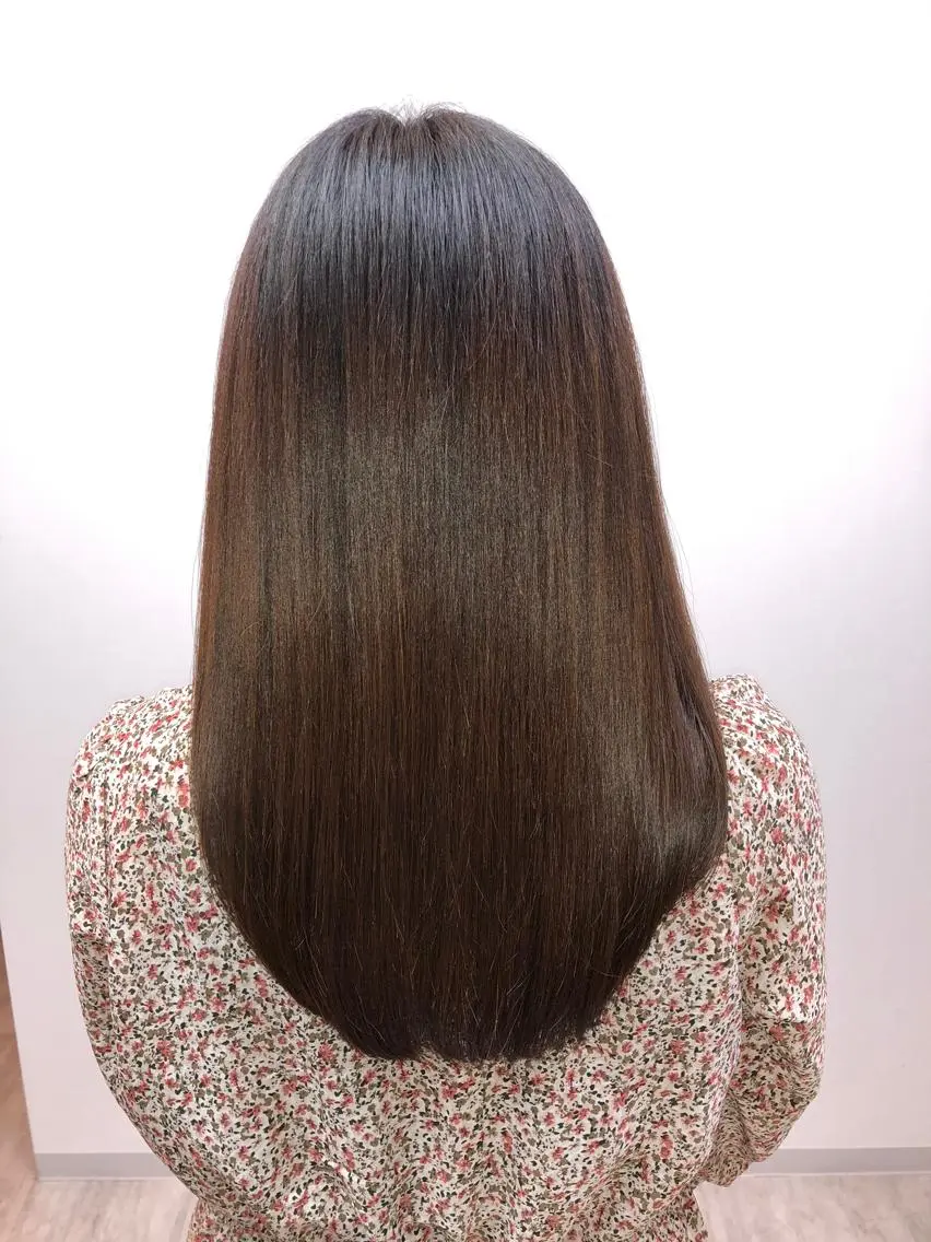 ロング カラー 髪質改善特化 ESSENCIAのヘアスタイル