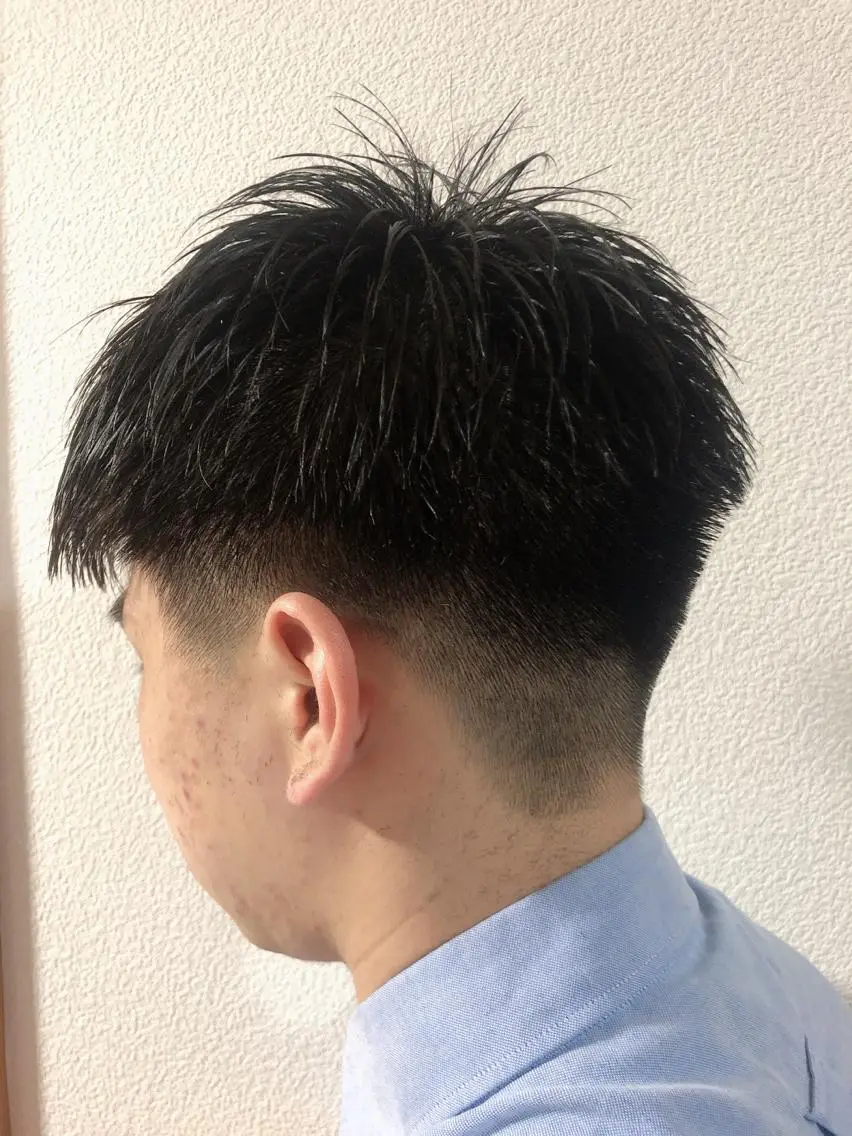 ショート メンズ 刈り上げ ショートヘア 塚田 銀太のヘアスタイル