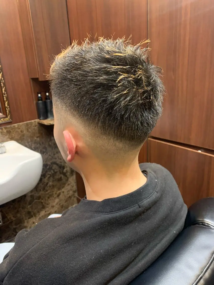 ショート メンズ 羽木 隆徒のヘアスタイル