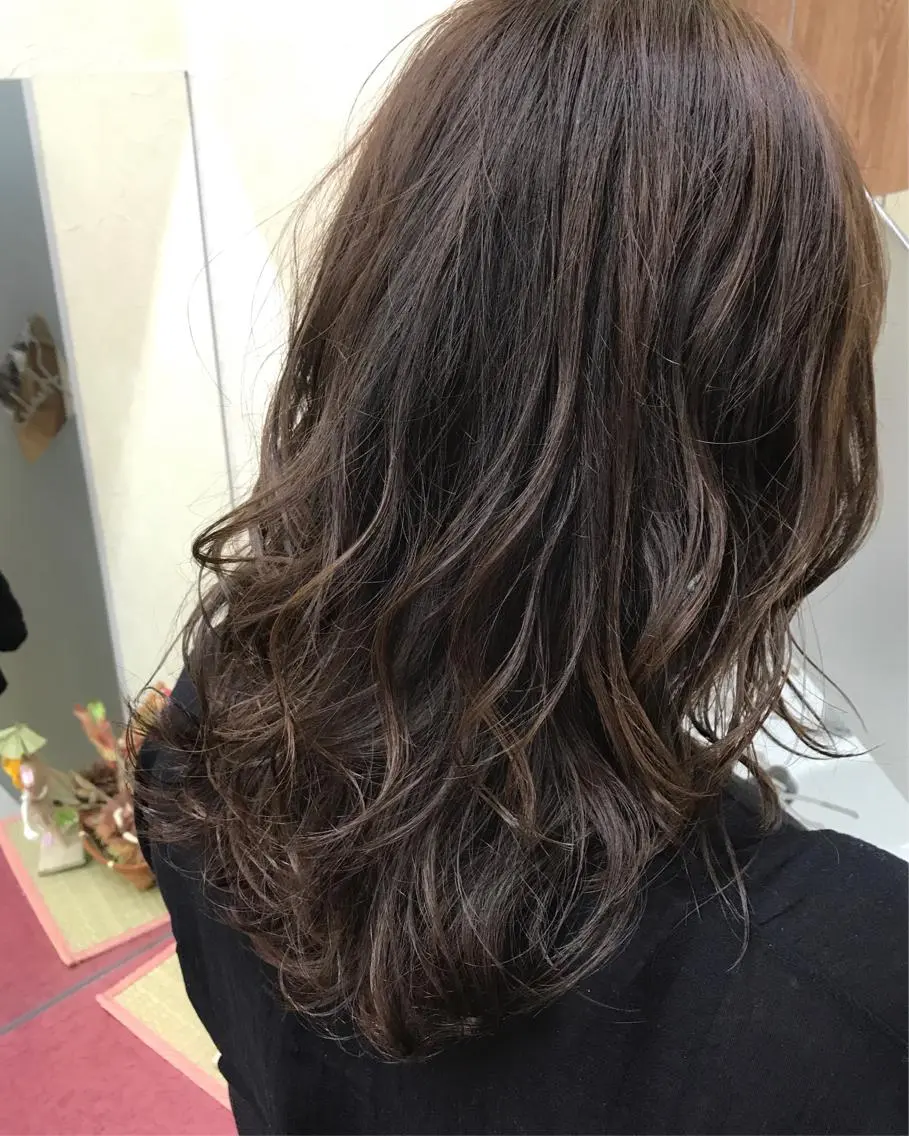ミディアム 撮影モデルさん募集 渡邊直幸のヘアスタイル