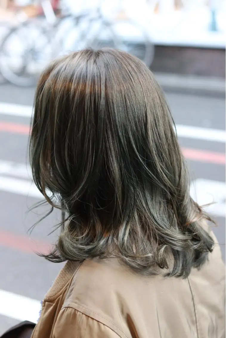 ミディアム カラー ヘアアレンジ 川内 政人のヘアスタイル