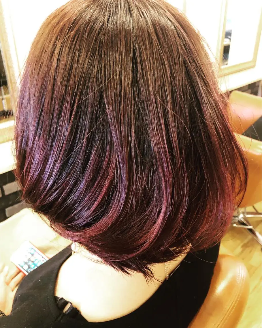 ロング カラー ヘアカラー トリートメント sharesalon セキケイタのヘアスタイル