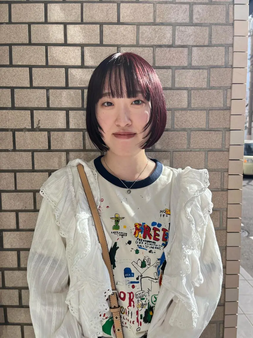 ミディアム カラー カット ヘアカラー メンズショート 店長 清原佑太のヘアスタイル
