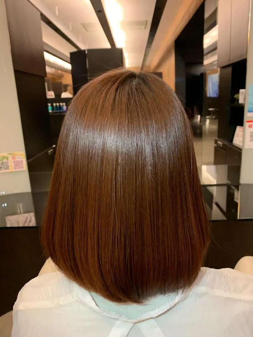 カット トリートメント Aya/四条烏丸/ 酸性ストレートのヘアスタイル