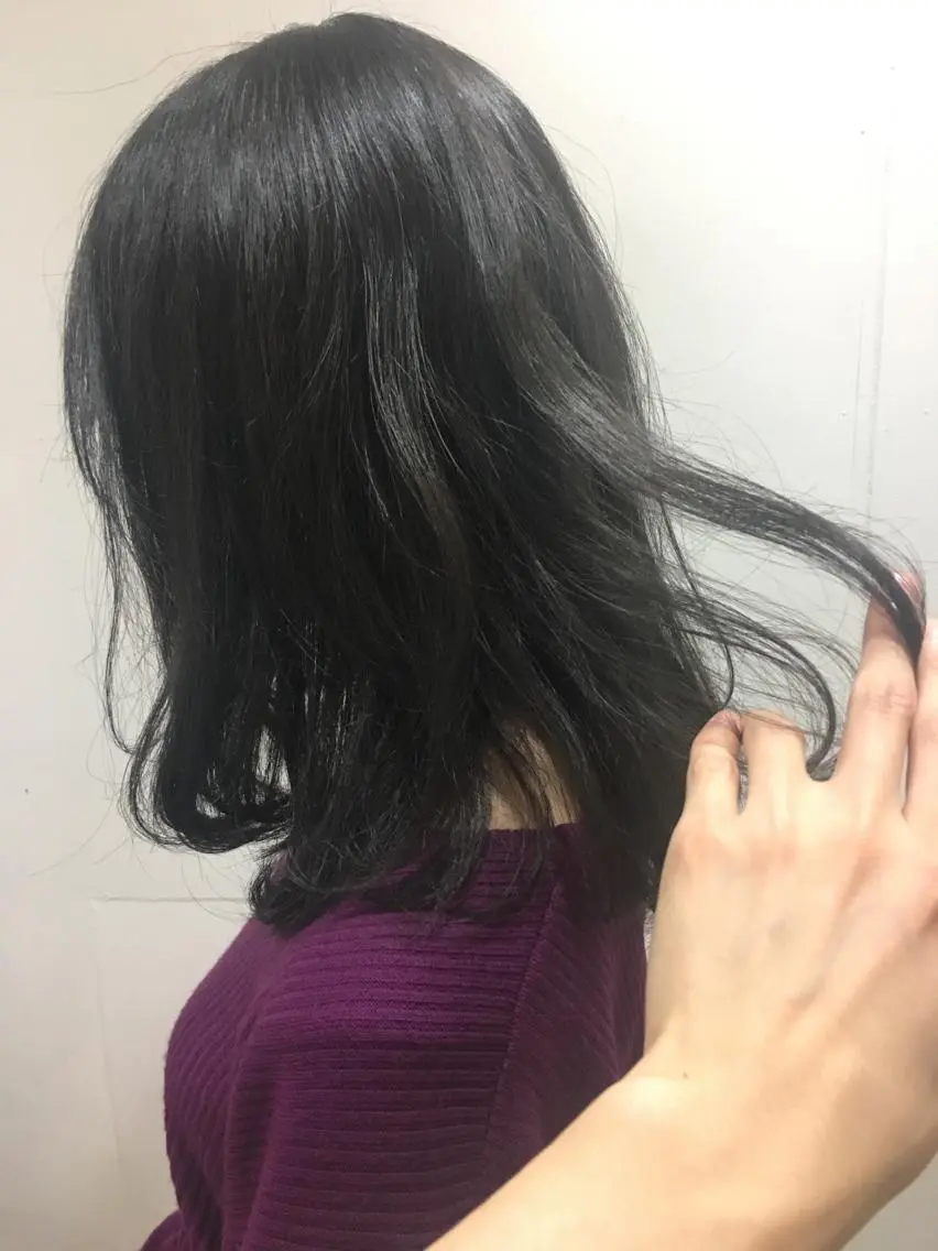 ロング カラー メンズスタイル ly本厚木のヘアスタイル