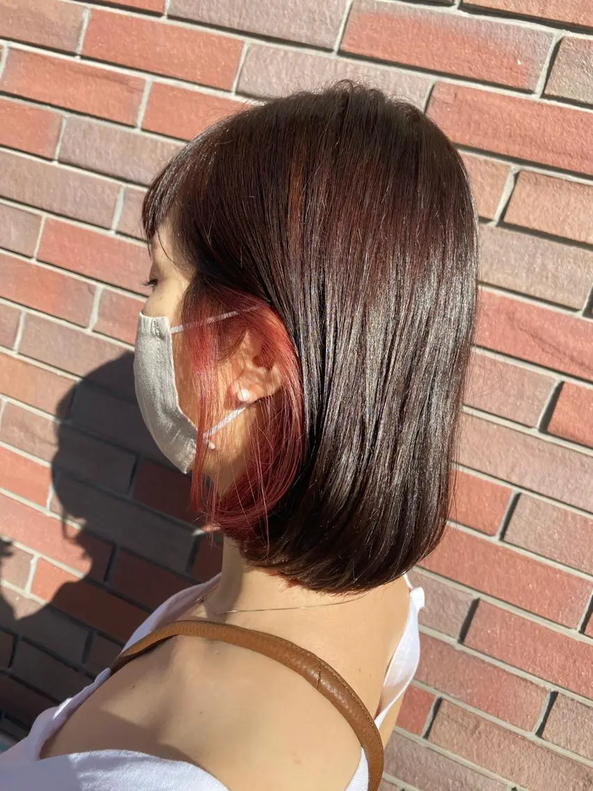 ミディアム 🦋店長🦋 ほんさわ みずきのヘアスタイル