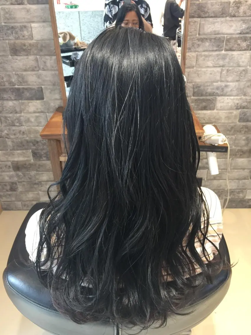 セミロング カット ヘアカラー トリートメント 所渉/韓国レイヤー /ウルフカットのヘアスタイル