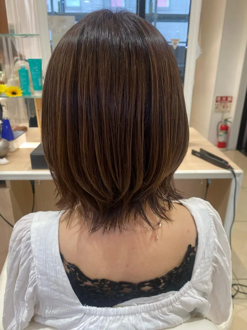 ショート カラー 🩵波巻き/ツイスパ HARU💎のヘアスタイル