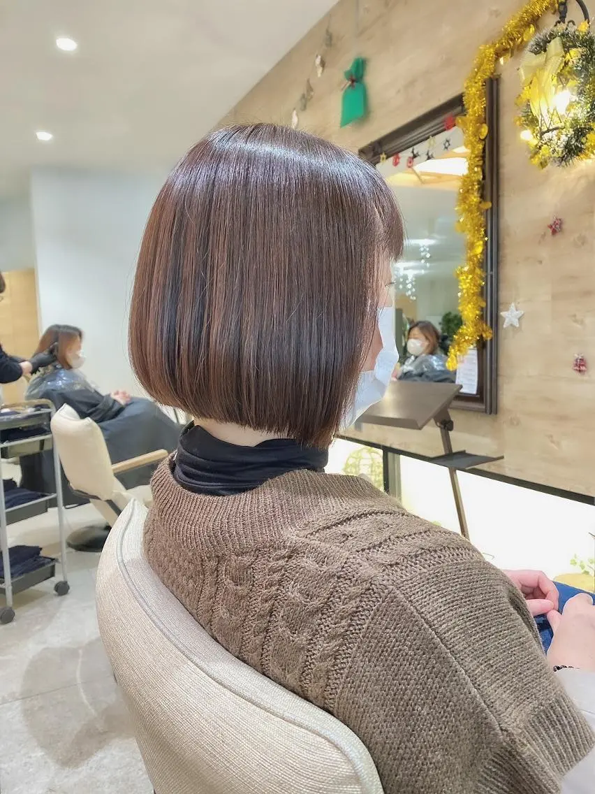 ショート ボブ 似合わせカット ショートヘア 小顔カット 宮腰一磨 ・ショート・ボブ🌿のヘアスタイル