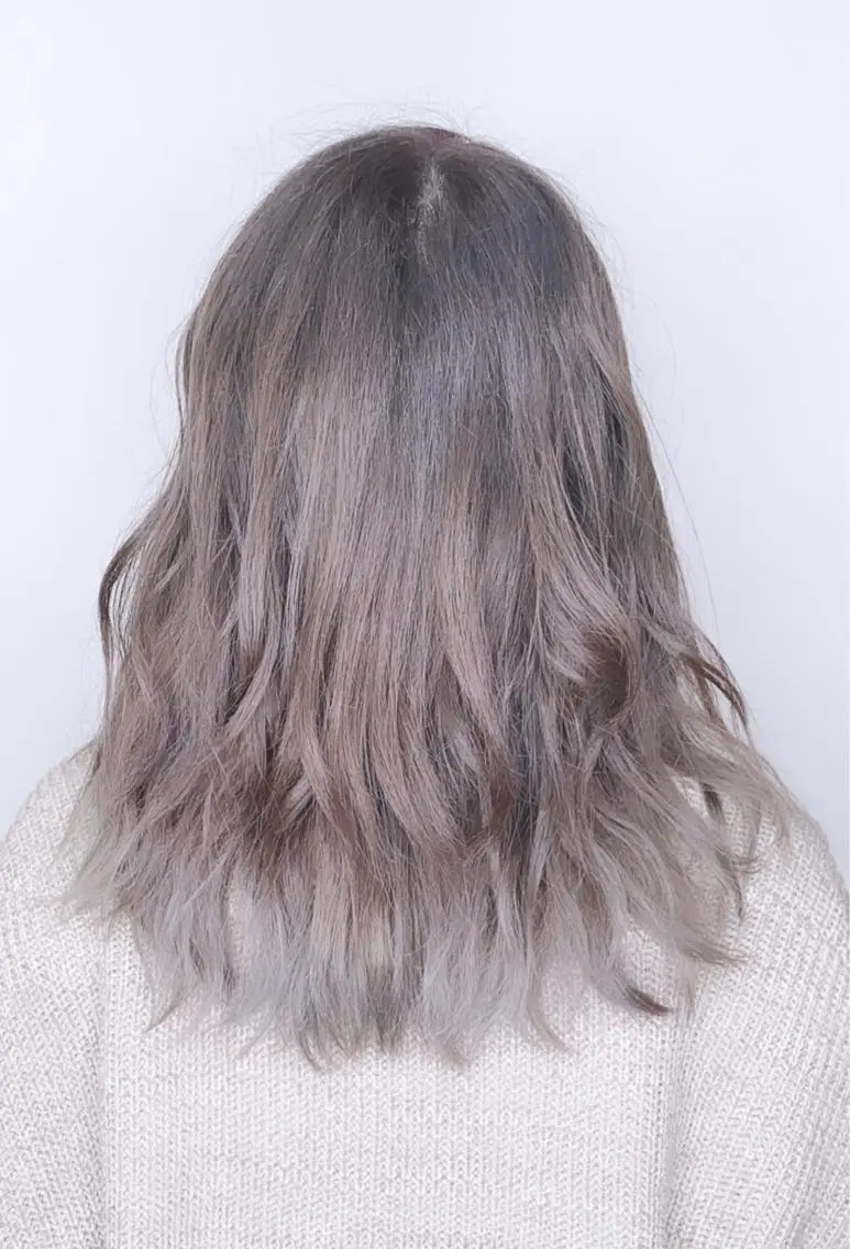 セミロング カラー ヘアアレンジ グラデーションカラー カット ヘアカラー トリートメント アイラッシュ/美容室 個室/瀬戸 一菜のヘアスタイル