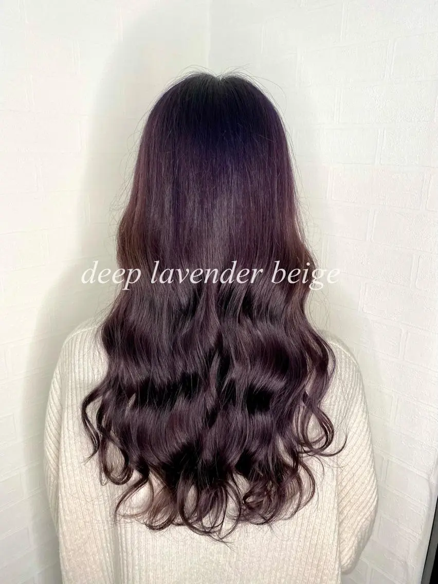 セミロング カラー ヘアカラー ブリーチカラー特化 U-topia小島のヘアスタイル