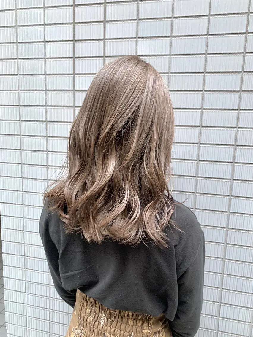 カラー ヘアカラー トリートメント 酸性ストレート/ブリ ーチなし/中村 匠のヘアスタイル