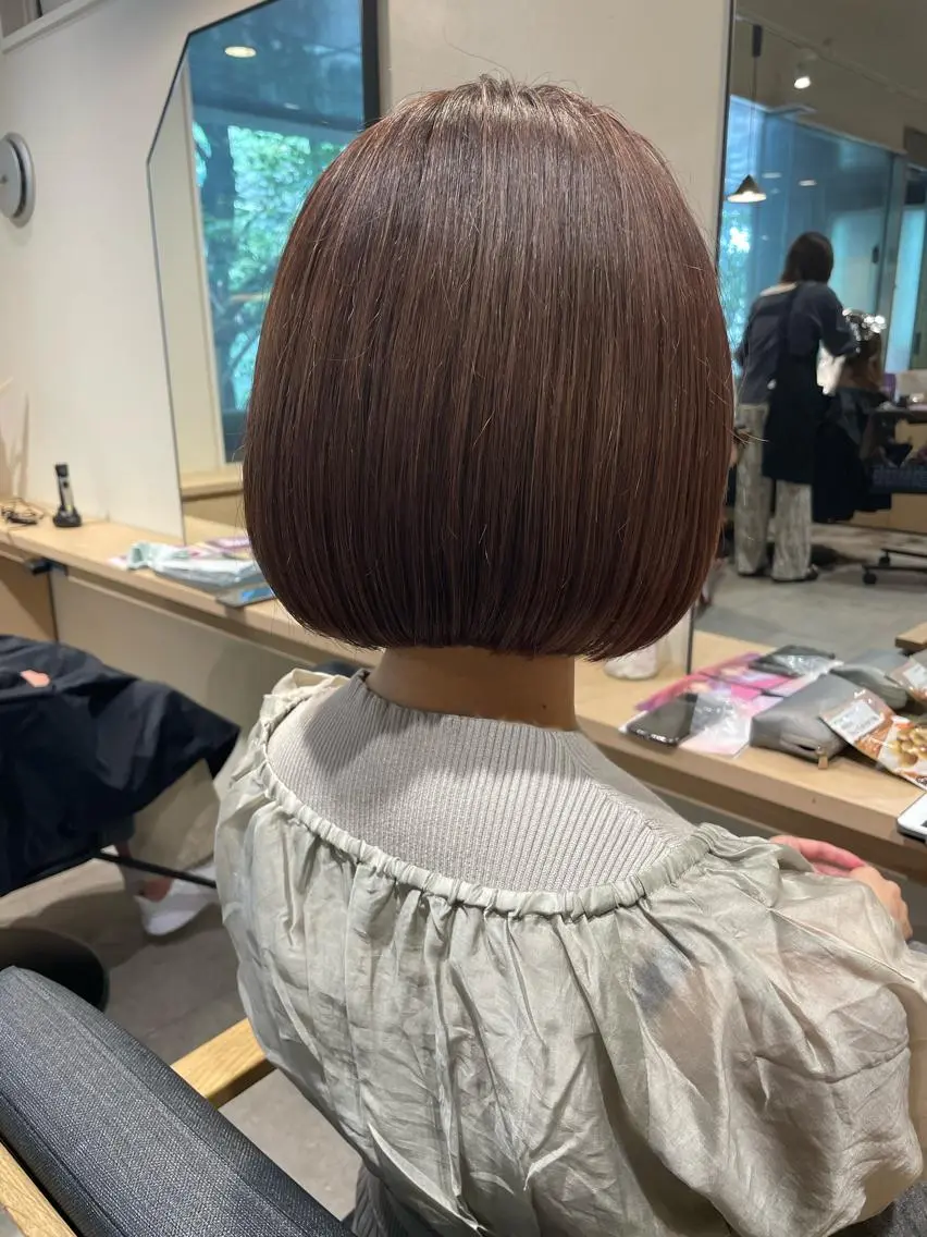 ショート 髪質改善✨艶髪 韓国ヘア 池内 祐樹のヘアスタイル