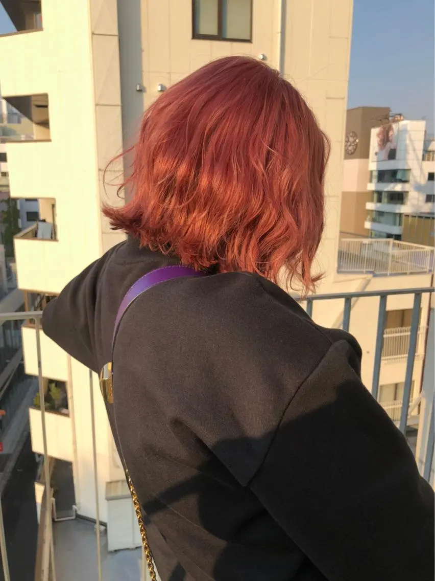 ミディアム カラー Unami MIHA☘️*゜のヘアスタイル