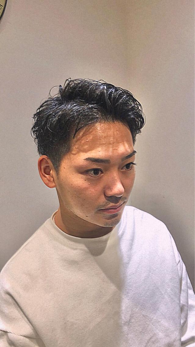 メンズ ヒロ銀座川崎 志田健介のヘアスタイル