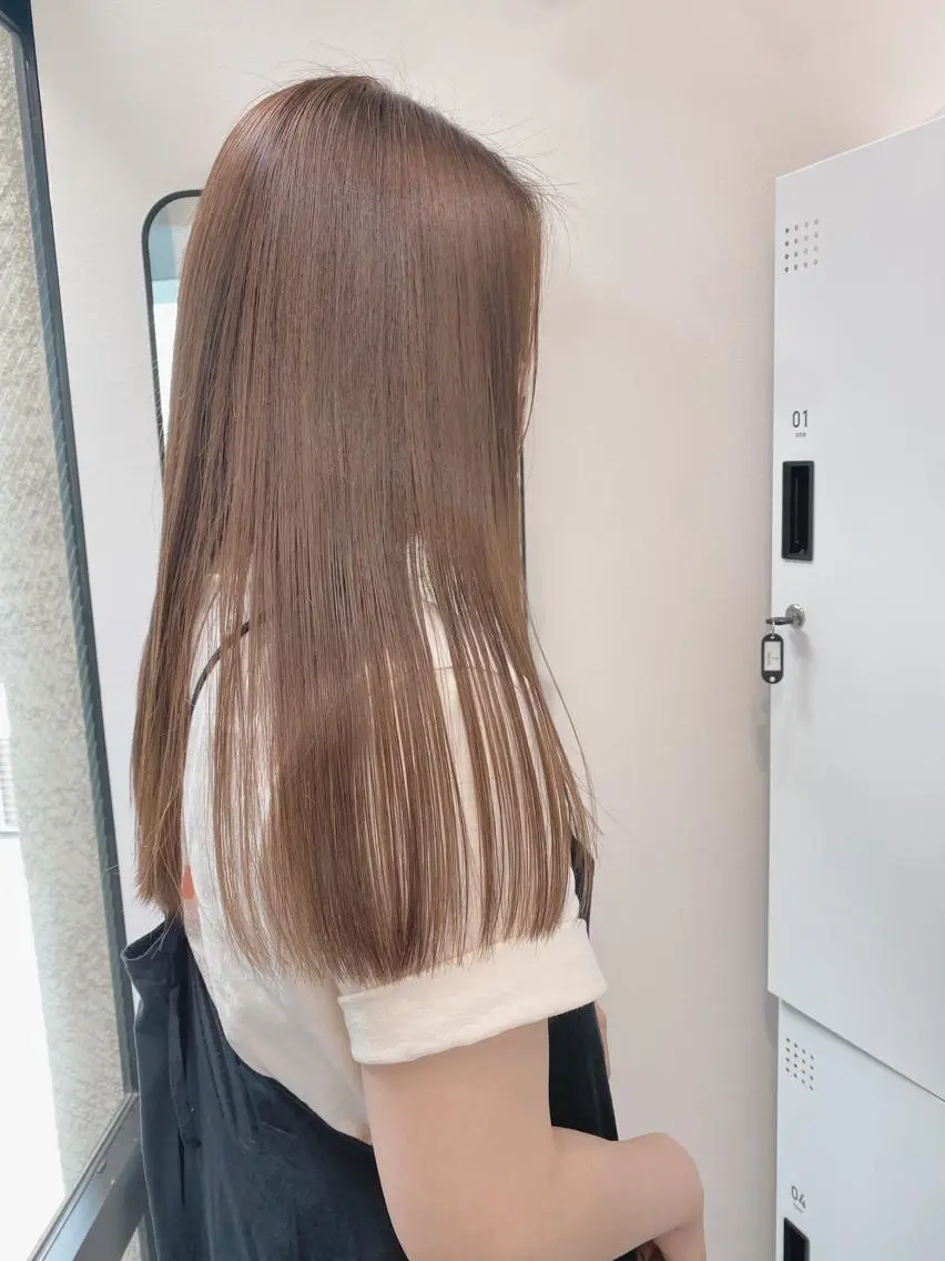 ロング カラー ヨシモトリョウ 髪質改善/美髪のヘアスタイル
