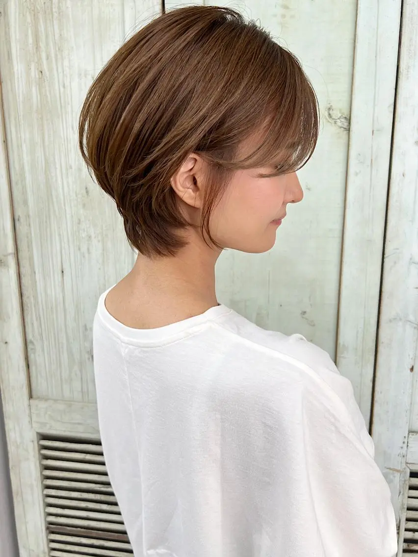 ショート カラー カット ROCCAhair 指名なしのヘアスタイル