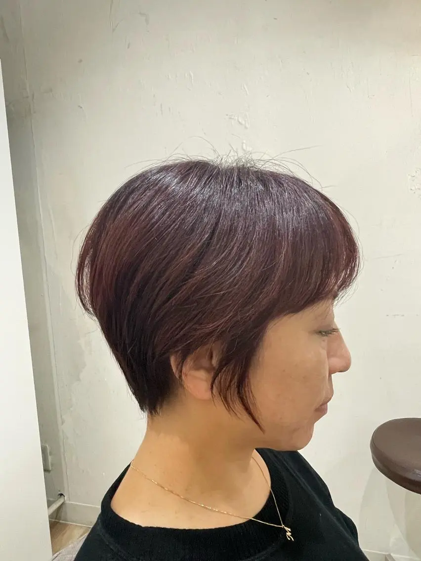 ショート ら んのヘアスタイル