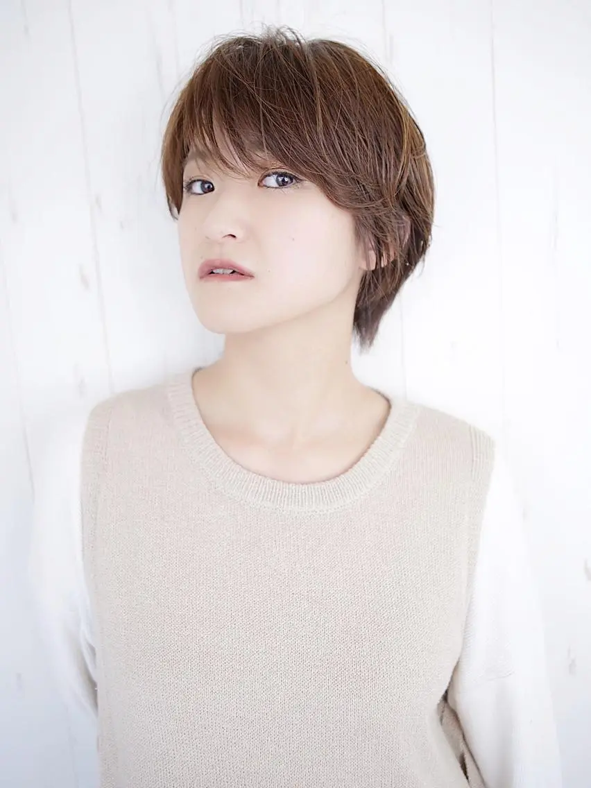 ショート カット 湯浅 了一のヘアスタイル