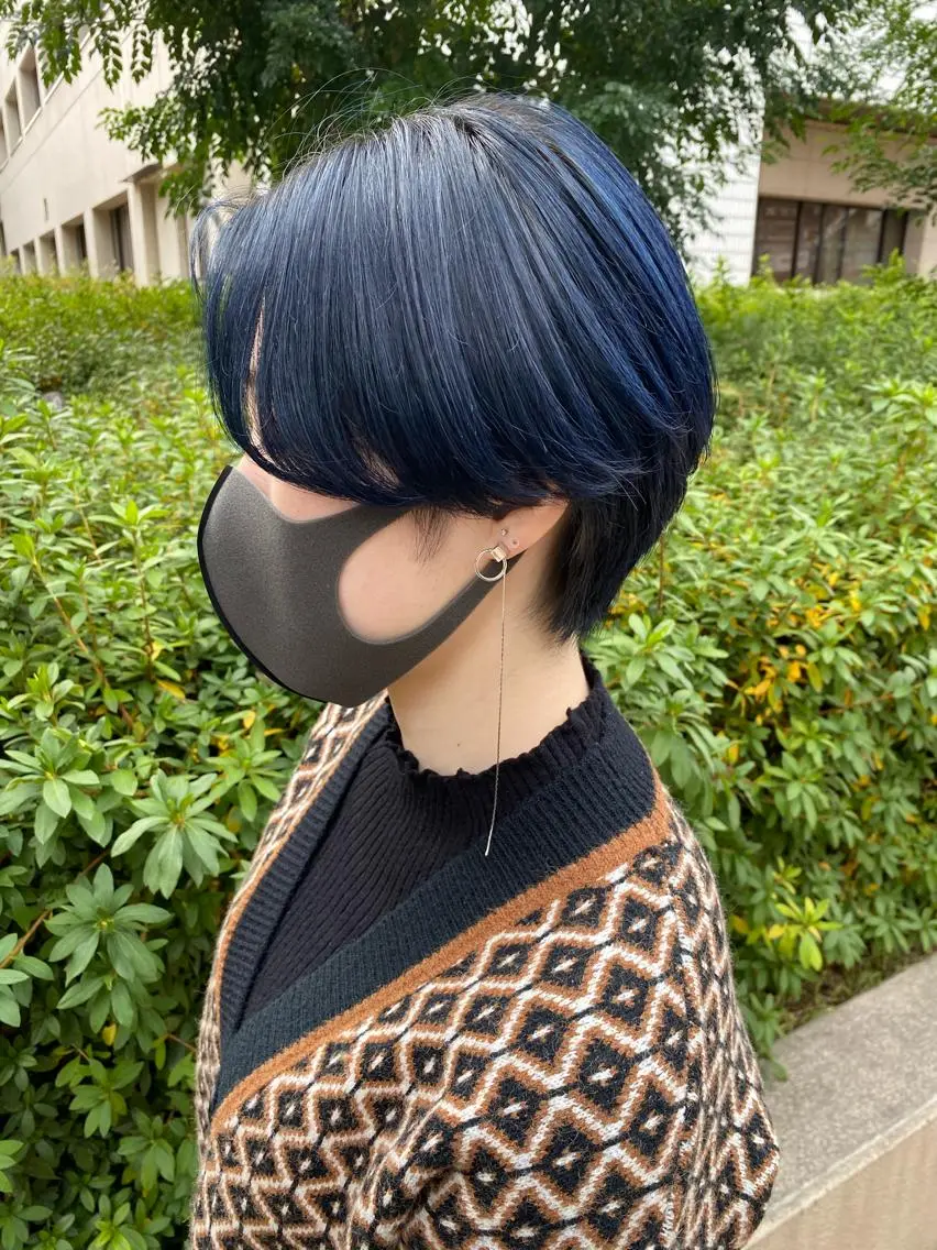 ショート カラー 🧡色落ちまで2度 楽しめる🧡ヨシキのヘアスタイル