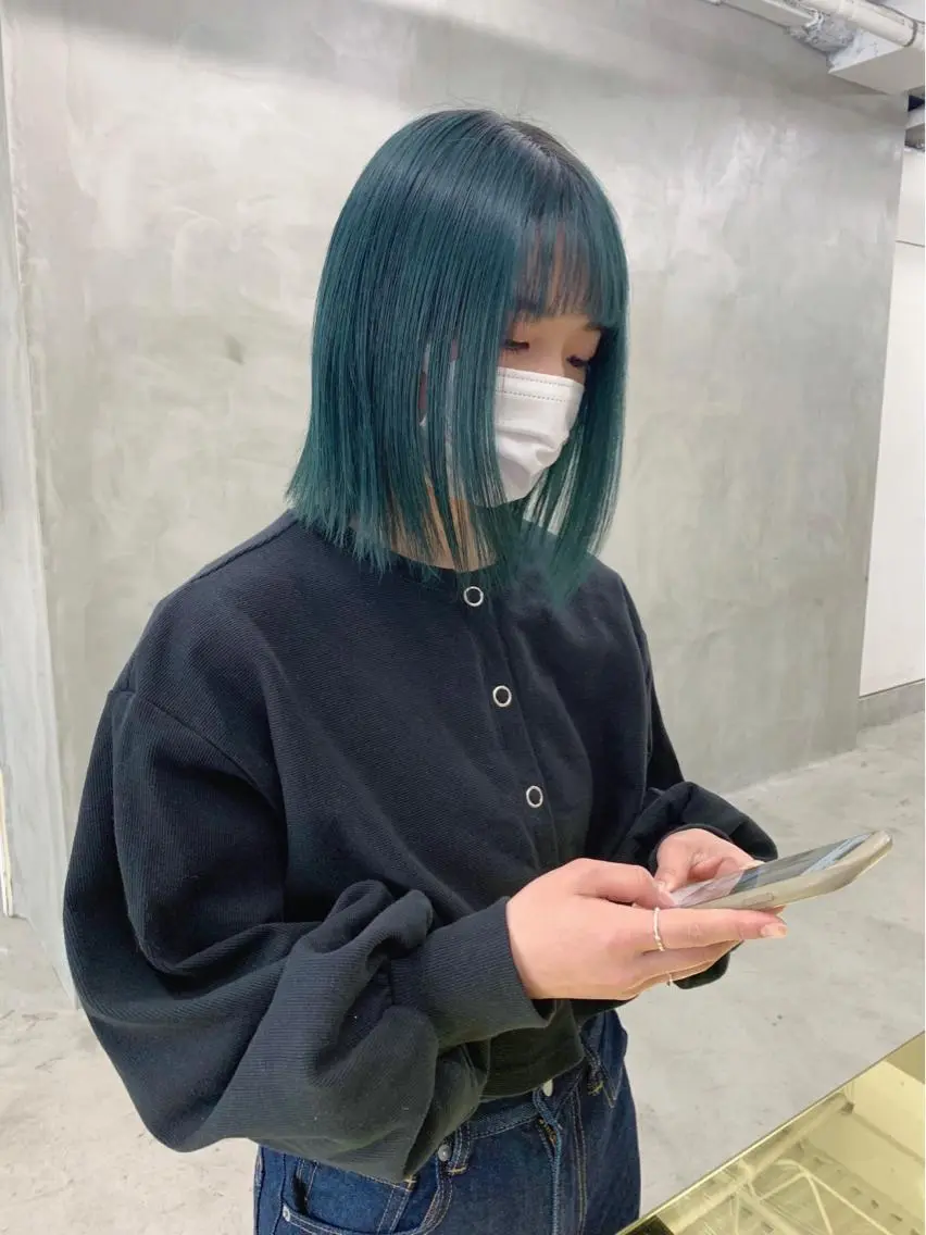 ミディアム カラー 🐝 hachi🐝のヘアスタイル