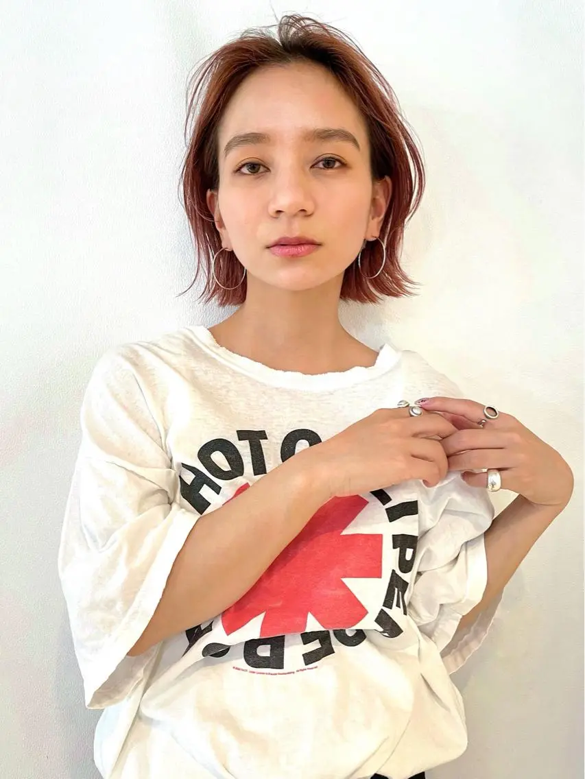 ショート カラー カット トリートメント 高田 翔平のヘアスタイル