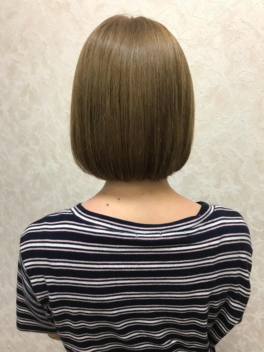 ショート カラー ベージュカラー カット ヘアカラー トリートメント ブリーチ/髪質改善/ レイヤー/YUTOのヘアスタイル