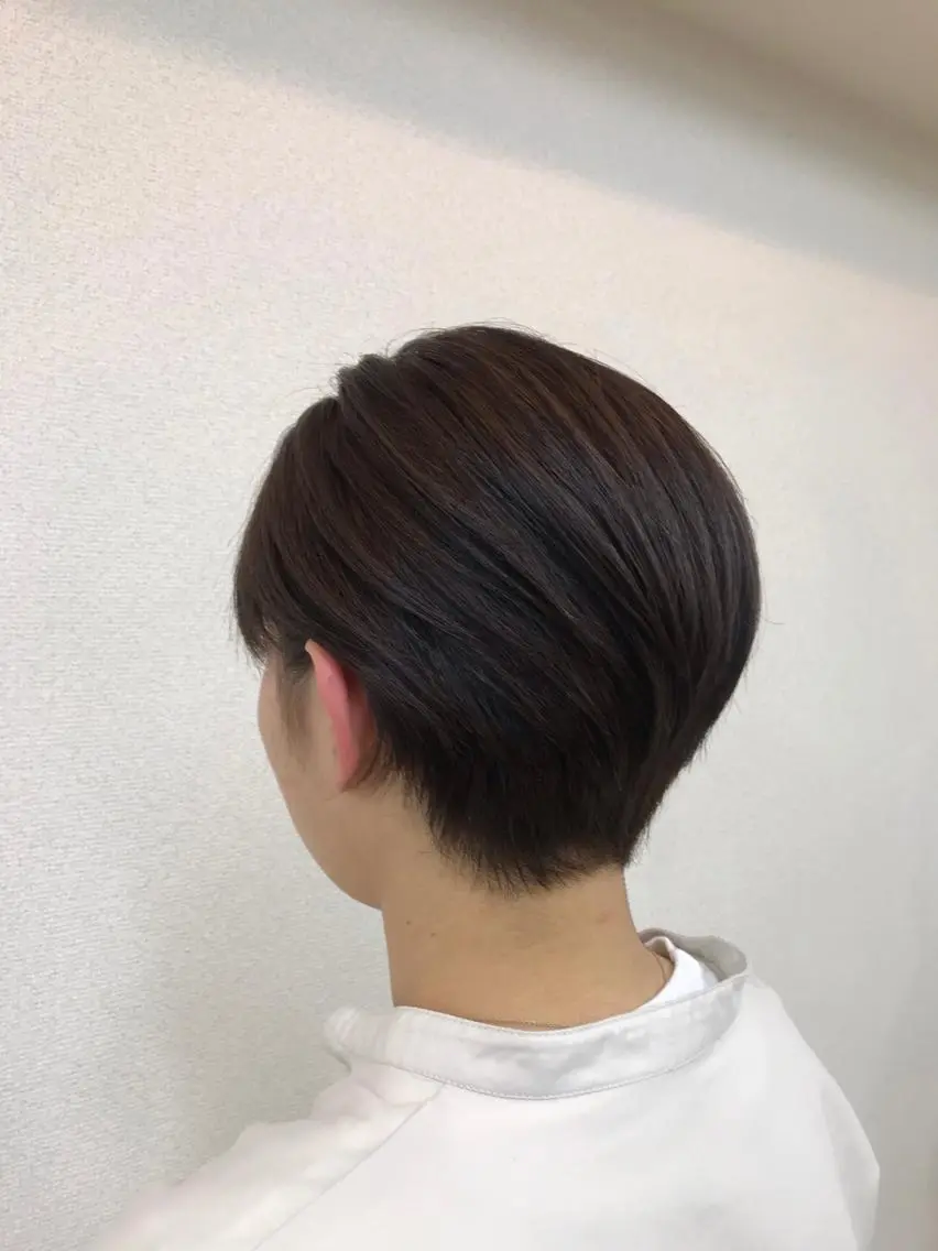 ショート もりたみかこ 美容師お休み中のヘアスタイル