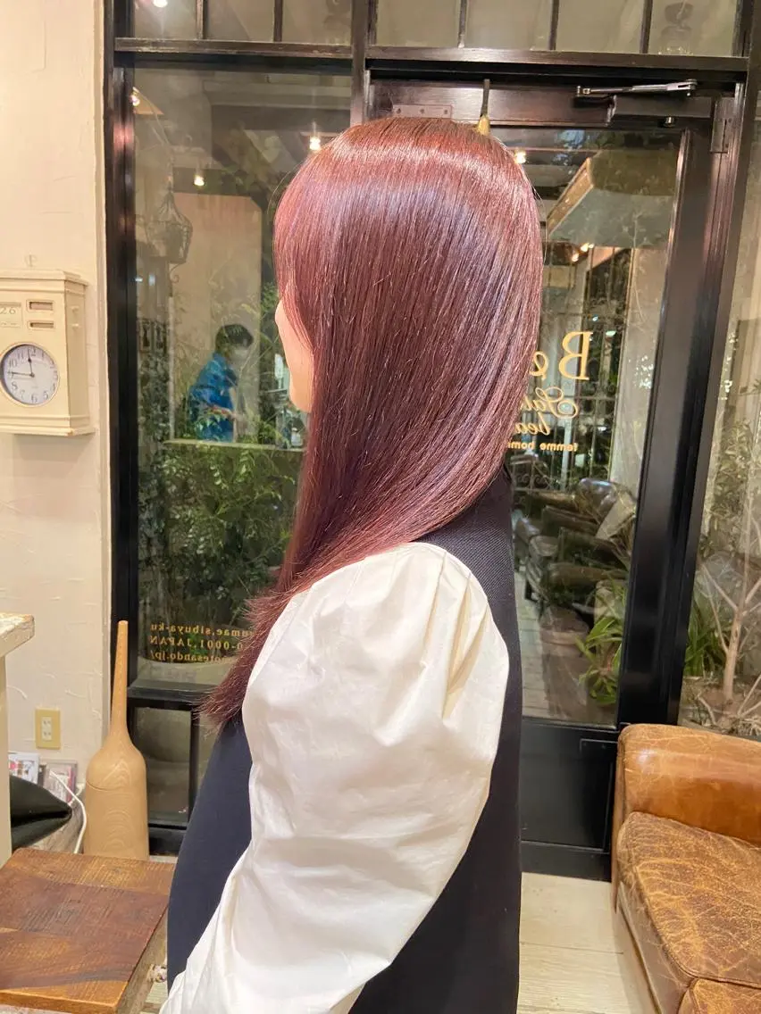 ロング カラー ダメージレス美容師 🌱水島侑理のヘアスタイル