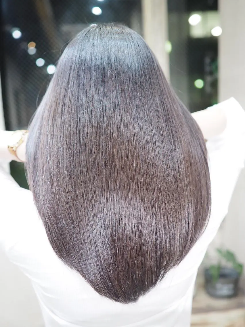 ロング 髪質改善 小保方 一輝のヘアスタイル