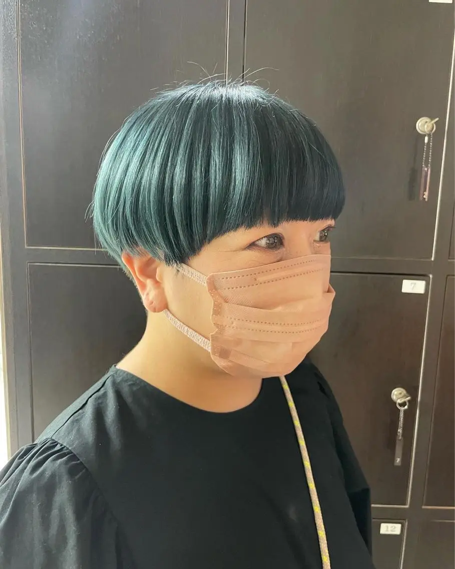 ショート カラー カット ヘアカラー コレットヘアー 田中アヤノのヘアスタイル