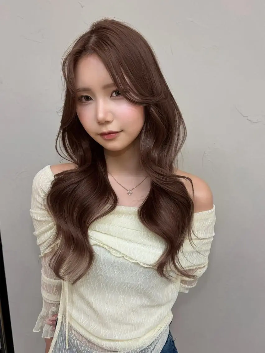 ロング ショートボブ ボブ ヨシンモリ 韓国風ヘア レイヤーカット レイヤー/髪質改善 /Senne竹下のヘアスタイル