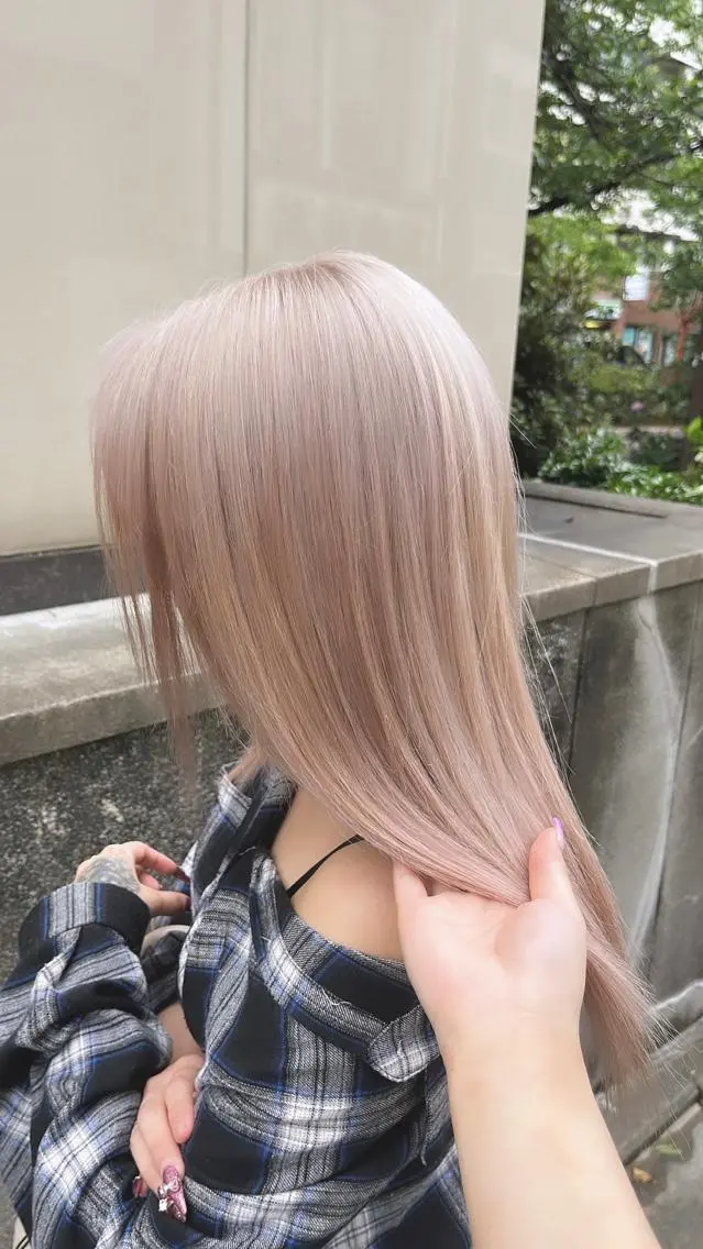 ロング カラー ヘアカラー トリートメント s.sweet NACHIKAのヘアスタイル