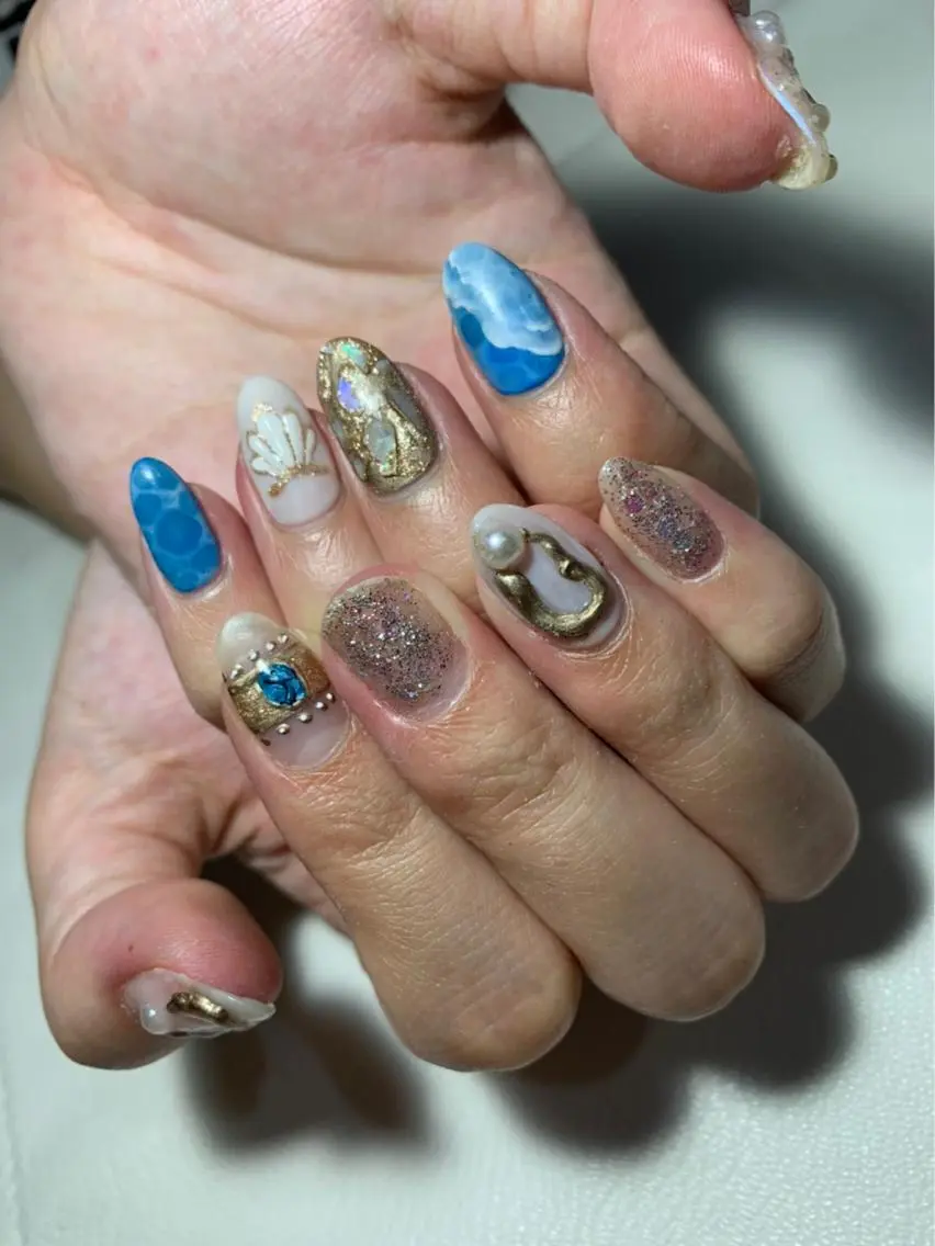 ネイル ○△□ 守口市のネイルデザイン