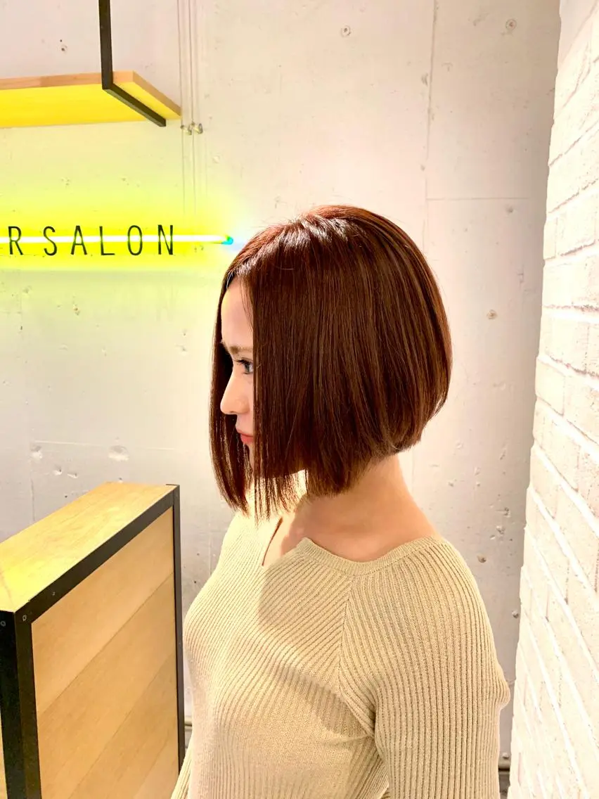 ショート カラー ショートボブ ラベンダーカラー バイオレットカラー ボブ ショートヘア カット ヘアカラー トリートメント 💛丁寧さNo.🥇 🧸片山智裕💛のヘアスタイル
