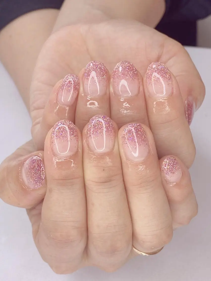 ネイル アートネイル オーロラネイル 桜ネイル クリアネイル フットネイル Nail Salon ertiのネイルデザイン