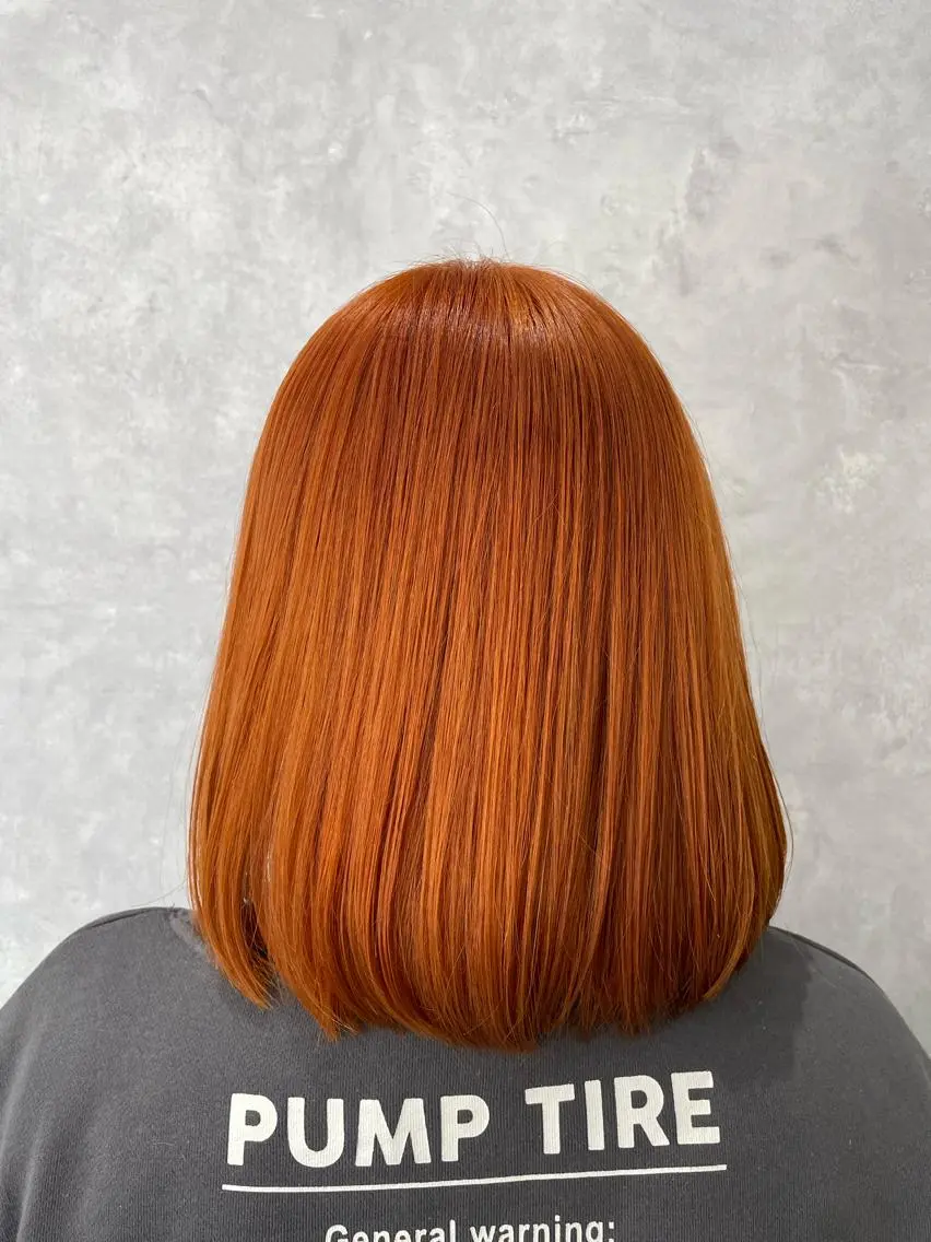 ミディアム カラー 中溝 トシミのヘアスタイル