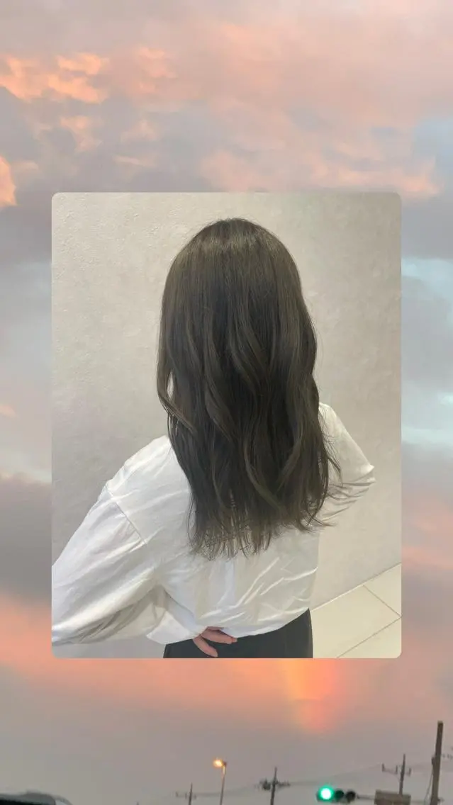 ロング カラー 益川万由 /高崎のヘアスタイル